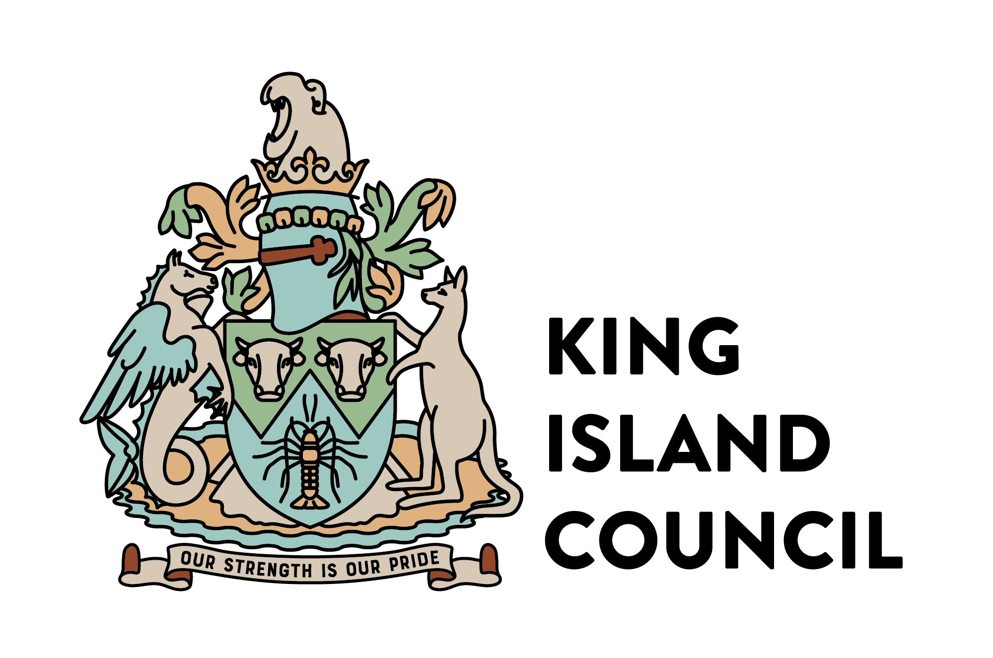 King Island Council logo
