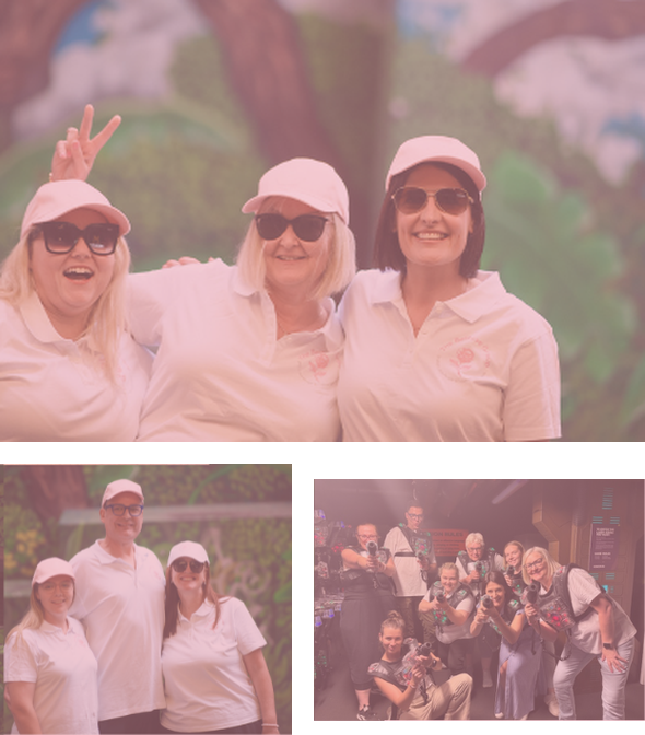 Three further original photographs of BelRose team members
